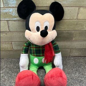 Disney Mickey Mouse Plush Christmas